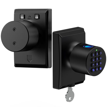 Smart Fingerprint Door Lock – Keyless Entry with Keypad Knob