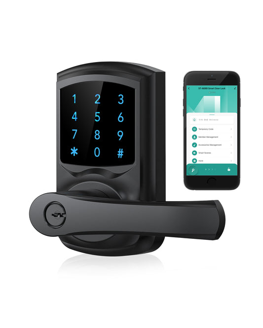 668B Smart Door Lock with Handle App Control