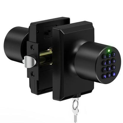 Smart Keypad Door Lock – Keyless Entry Electronic Door Lock with Knob