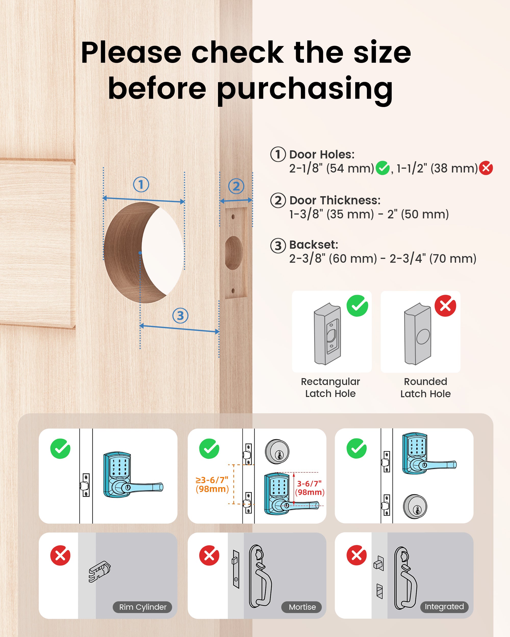HL669 Black Touch Screen Door Lock – Hidalife