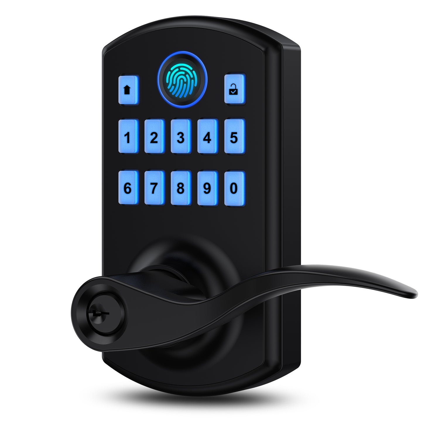 Hidalife 300FL Fingerprint Door Lock with Handle