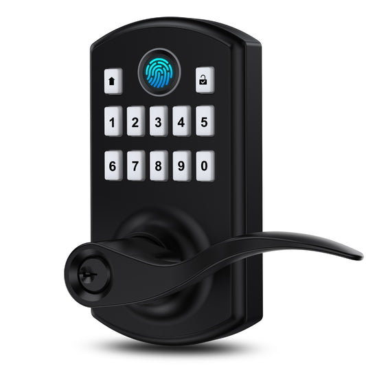 Hidalife 300FL Fingerprint Door Lock with Handle