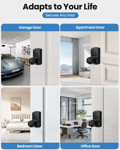 669FK Smart Fingerprint & Keypad Door Lock