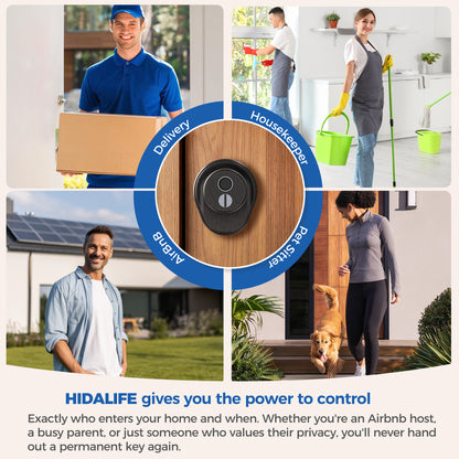 310FK Fingerprint & Bluetooth Smart Door Knob for Keyless Entry