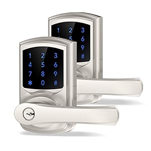 HL668 Touchscreen Keyless Entry Door Lock with Handle